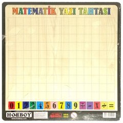 Ahşap Çift Taraflı Rakam Puzzle Ve Matematik Yazı Tahtası
