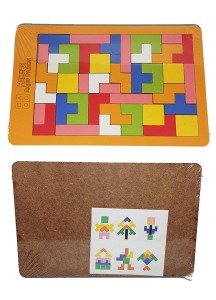 Ahşap Tetris Blokları 6mm