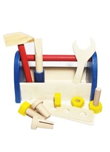 Ahşap Çantalı Tamir Seti Toolbox