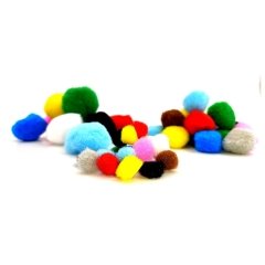 Fly Color 3 Boy Karışık Renkli Ponpon Seti