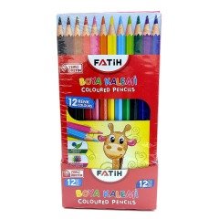Fatih 12 Renk Tam Boy Kuru Boya Kelemi