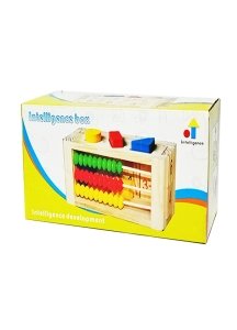Ahşap meve Şekil ve Rakamlı Abaküs