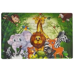 IBİS Ahşap Puzzle 24 Parça