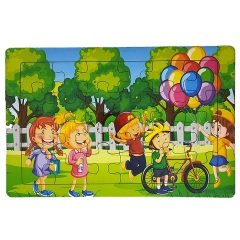 IBİS Ahşap Puzzle 24 Parça