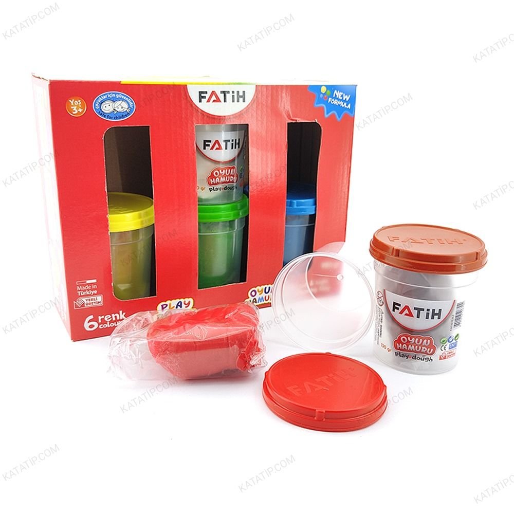 Fatih 6 Renk Oyun Hamuru 780 Gr