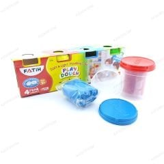 Fatih Oyun Hamuru 4 'Lü Set 520Gr