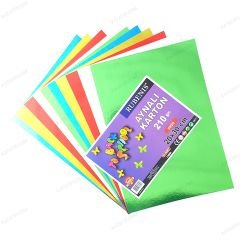 Rubenis 5 Renk Aynalı Metalik 210 gr Karton 20x30 Cm
