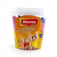 Heroes Kovalı Kalıplı Kinetik Kum 500 Gr