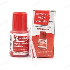 Bayaz Tahta Kalemi Mürekkebi 20ml Kırmızı