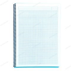 A4 Spiralli Defter Pp Kapak 60 Yaprak Kareli