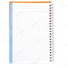 A6 Spiralli  Not Defteri Pp Kapak 60 Yaprak Kareli