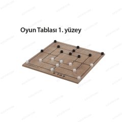 3 taş 9 taş strateji̇ oyunu