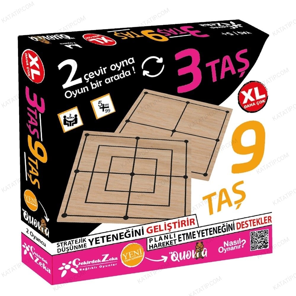 3 taş 9 taş strateji̇ oyunu